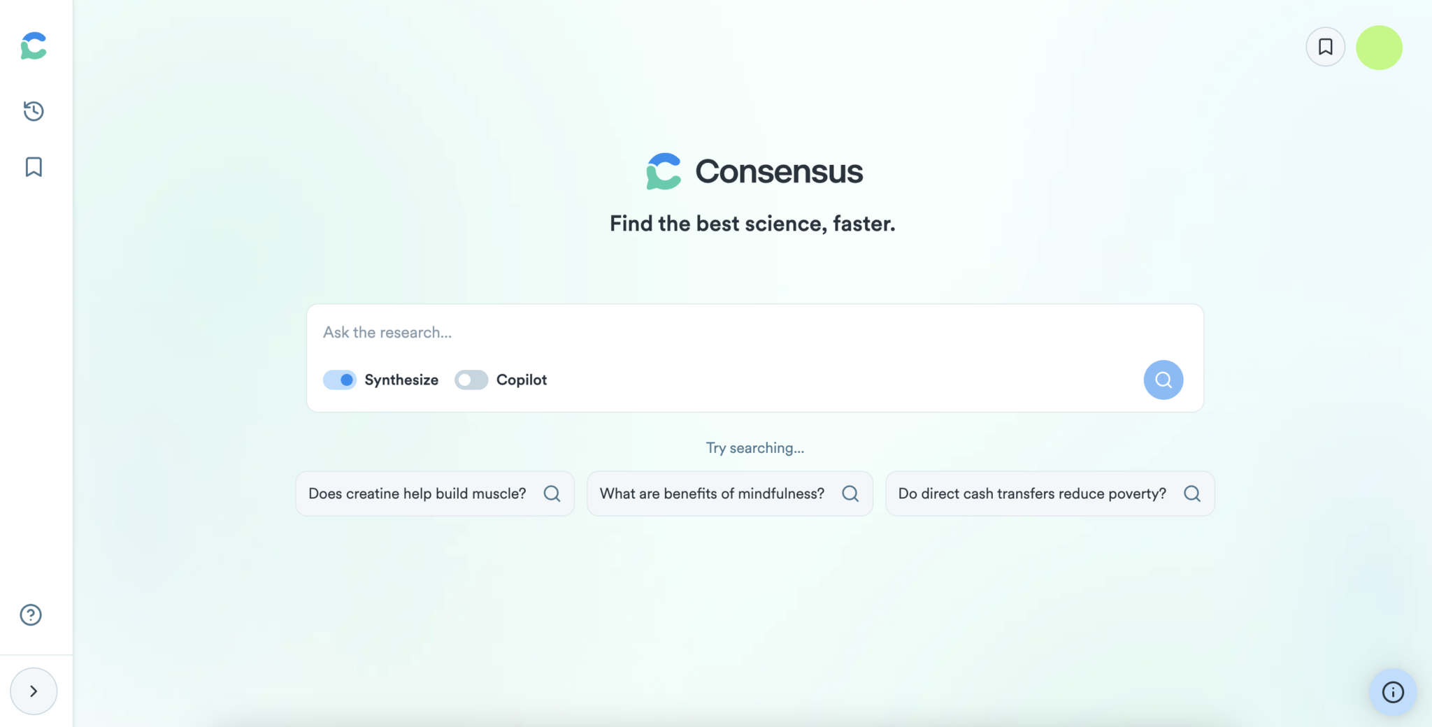 Consensus Website 研究者のためのConsensusを使った文献検索ガイド | こころと脳を学ぶ